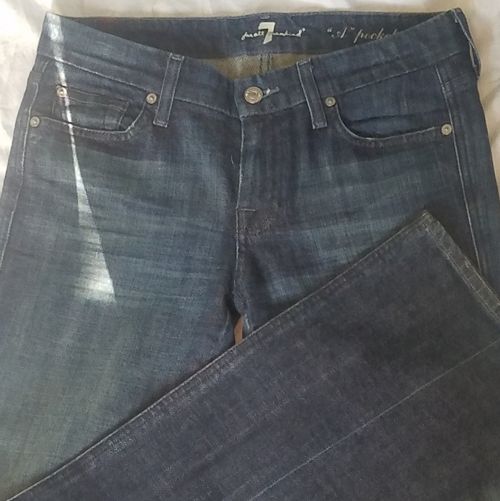 Seven For All Mankind A Pocket Bootcut Jean's 27